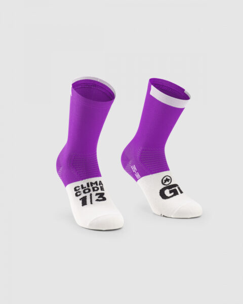 Calcetines de ciclismo Assos GT Socks C2 Color venusviolet