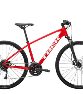 Bicicleta Trek para trekking y ciudad Dual Sport 2 color rojo talla L