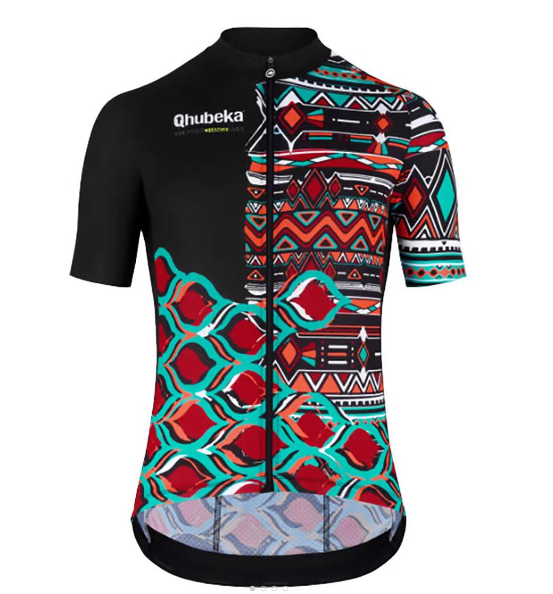 Maillot Assos Mille GT BCL 2022 Limited Edition manga corta negro multicolor